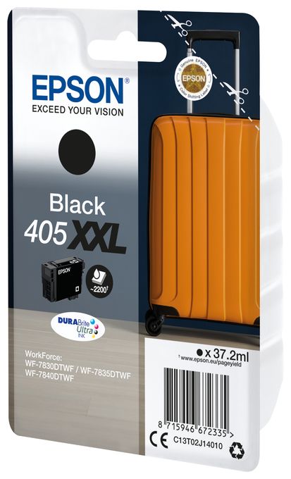 Singlepack Black 405XXL DURABrite Ultra Ink 