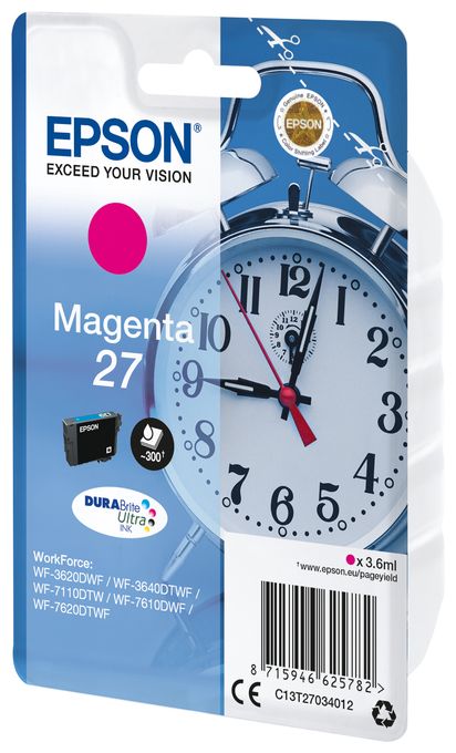 Singlepack Magenta 27 DURABrite Ultra Ink 