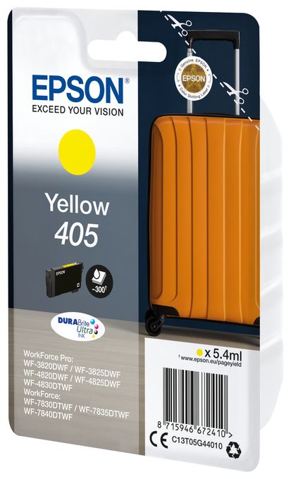 Singlepack Yellow 405 DURABrite Ultra Ink 