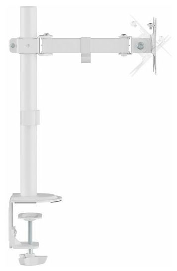 17"-32" Bewegliche Monitor/LCD-Tischhalterung, Weiß 
