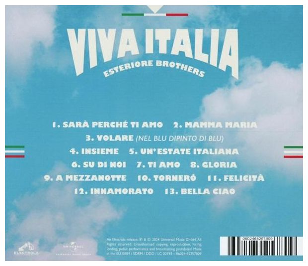 Esteriore Brothers - Viva Italia 