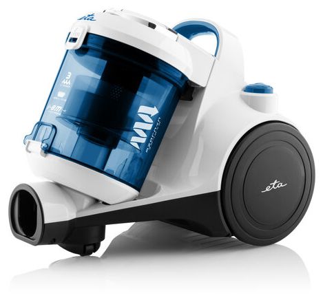 Bodenstaubsauger Beutellos 700 W HEPA (Schwarz, Blau, Weiß) Ambito 