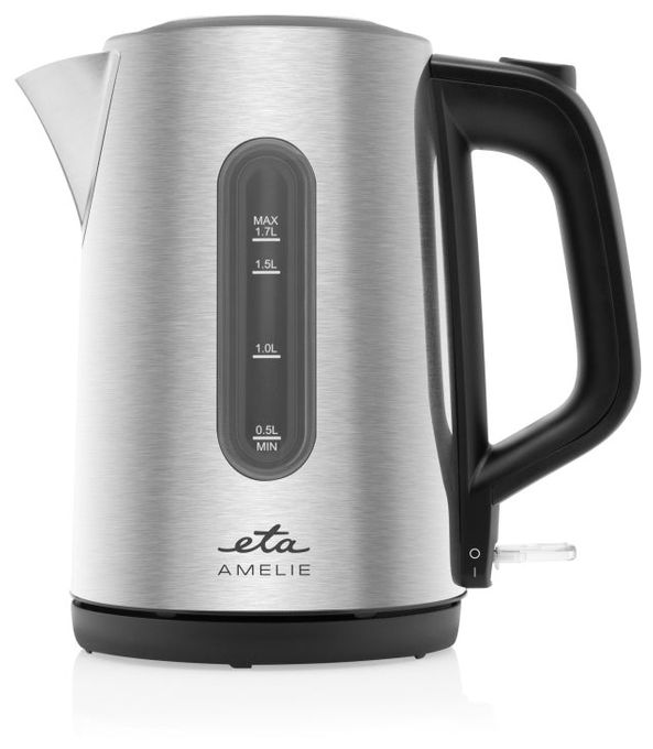 1,7 l Wasserkocher 2200 W  Amelie (Schwarz, Edelstahl) 