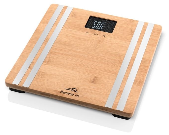 Elektronische Personenwaage bis 180 kg Bamboo Fit 