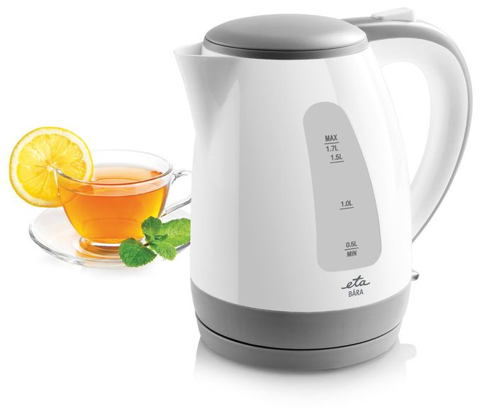 1,7 l Wasserkocher 2200 W  Bára (Grau, Weiß) 