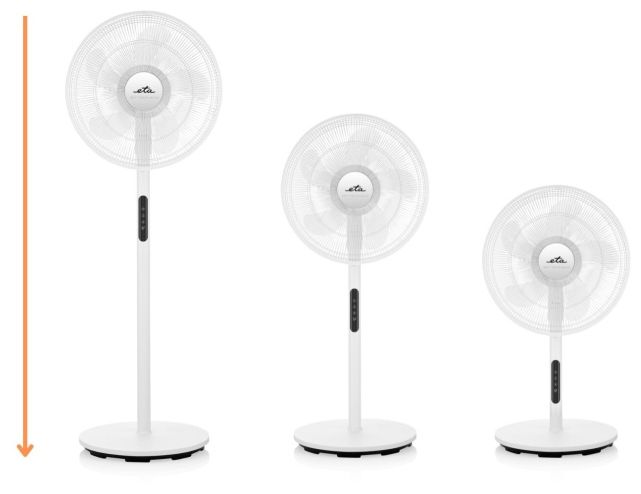 Ventilator Stand 62 dB  Breezo (Weiß) 