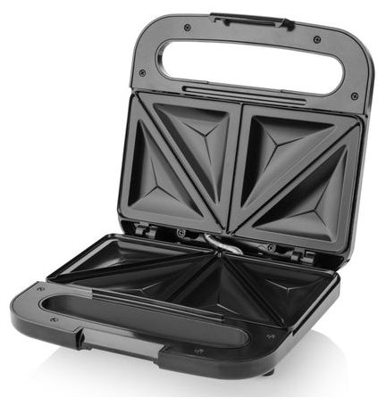 Sandwichmaker 750 W für 4 Sandwiches  Crux (Aluminium) 