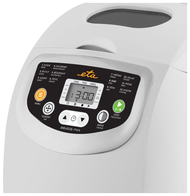Brotbackautomat für 1 kg 600 W Delicca Mini 