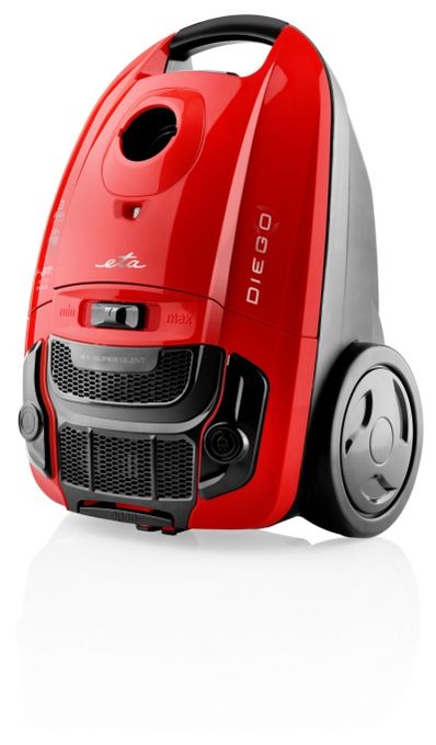 Bodenstaubsauger mit Staubbeutel 800 W HEPA  Diego (Rot) 