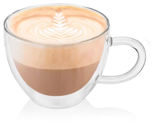 Tasse  Doppelwandige Cappuccino Gläser (Transparent) 