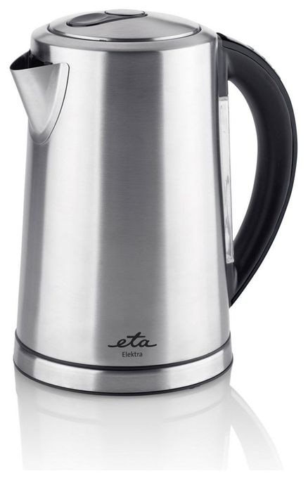 1,7 l Wasserkocher 2200 W  Elektra (Schwarz, Edelstahl) 