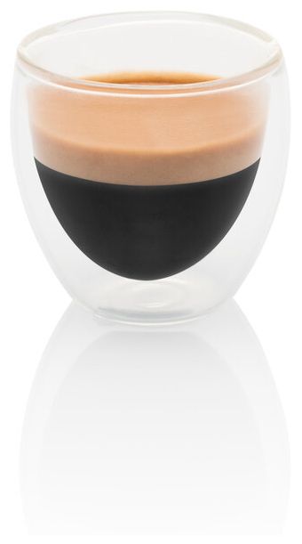  Espresso Gläser (Transparent) 