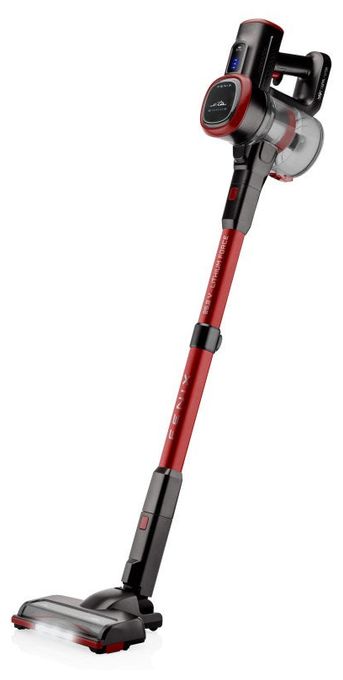 Handstaubsauger Beutellos bis 40 min Laufzeit 25,2 V HEPA  Fenix (Grau, Rot) 