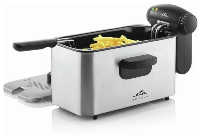 Fritteuse 3 l 2000 W  Fritola (Schwarz, Edelstahl) 