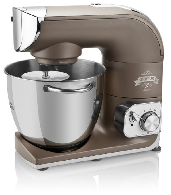 1200 W Küchenmaschine 5,5 l  Gratus (Edelstahl, Titan) 