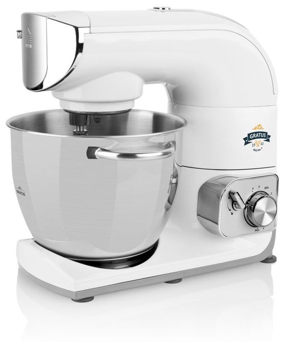 1200 W Küchenmaschine 5,5 l  Gratus Max III (Weiß) 