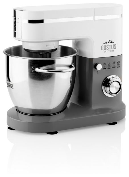 1200 W Küchenmaschine 5,5 l  Gustus Gulliver III (Grau, Weiß) 