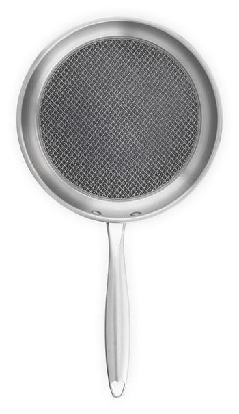  Honeycomb Allzweckpfanne 24 cm Rund Edelstahl beschichtet (Edelstahl) 