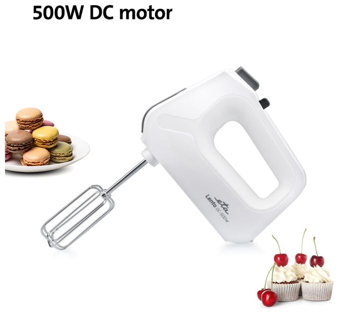 Handmixer 4 Stufen 500 W  Lento II (Grau/Weiß) 