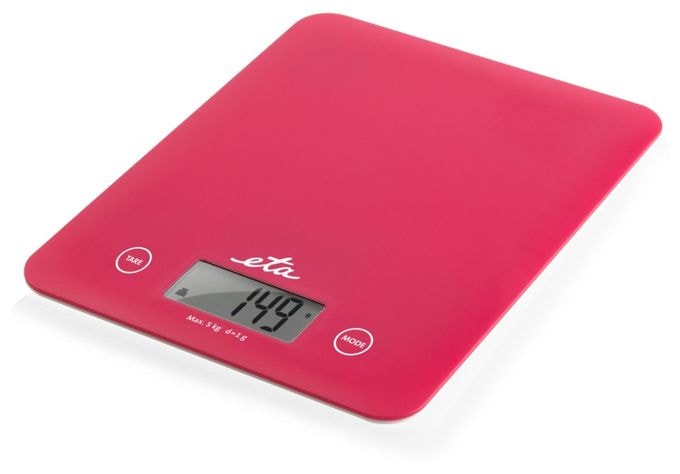 Elektronische Küchenwaage bis 5 kg Genauigkeit 1 g  Lori (Pink) 