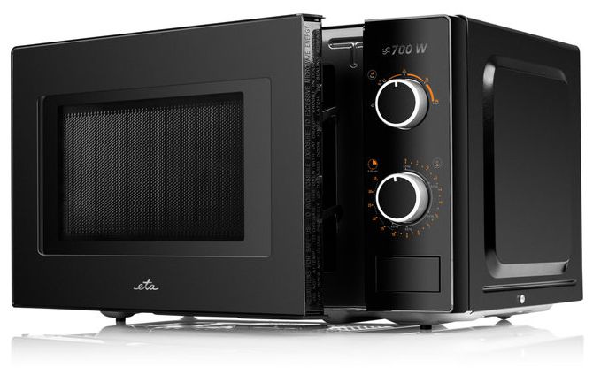 Freistehende Mikrowelle 700 W Größe: klein 5 Stufen  Morelo (Schwarz) 