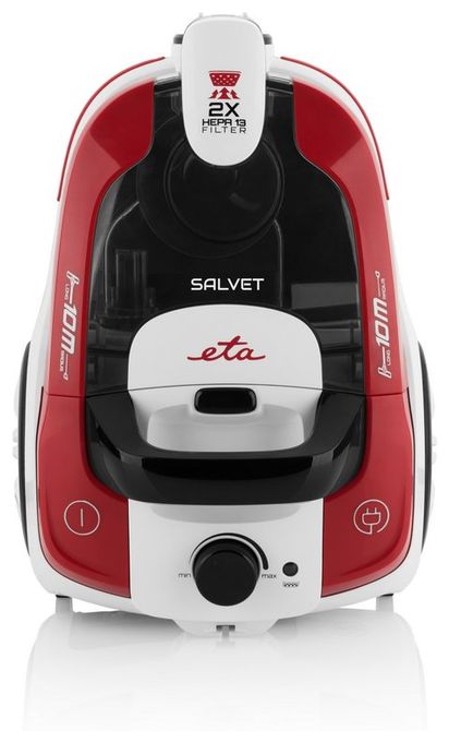 Bodenstaubsauger Beutellos 700 W HEPA  Salvet (Schwarz, Rot, Weiß) 
