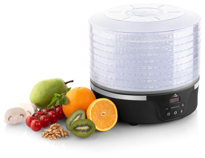 Dörrautomat 380 W 24 h Maximale Timer-Zeit 8 Dörrgitter Secca 
