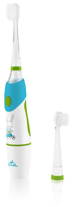 Schall-Zahnbürste für Kinder (Blau, Limette, Weiß) Sonetic Kids 