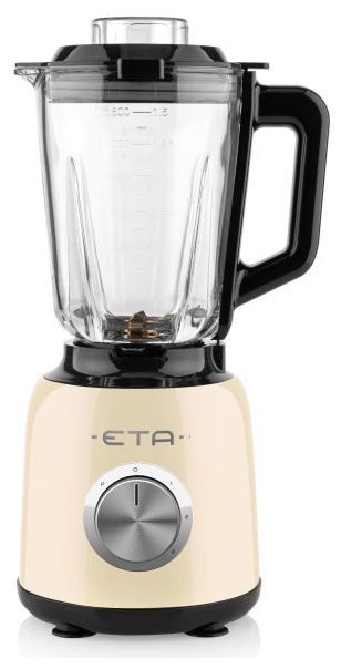 1,5 l Standmixer 3 Geschwindigkeiten 1200 W (Beige, Schwarz, Transparent) Storio 