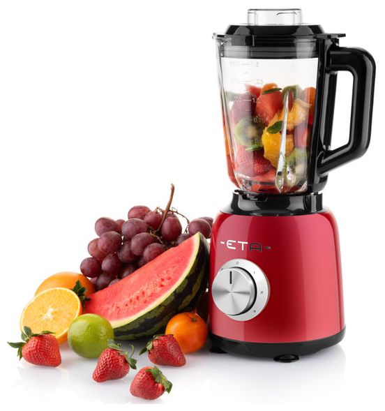 1,5 l Standmixer 3 Geschwindigkeiten 1200 W  Storio (Rot) 