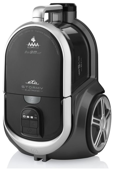 Bodenstaubsauger Beutellos 800 W HEPA  Stormy (Schwarz, Blau) 