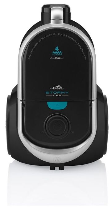 Bodenstaubsauger Beutellos 800 W HEPA  Stormy Car (Schwarz) 