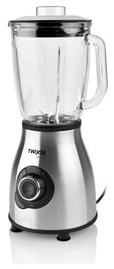 1,75 l Standmixer 1000 W  Twixer (Schwarz, Edelstahl) 