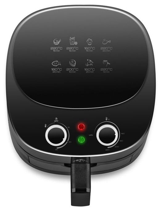 Heißluftfritteuse 4,3 l 1300 W  Vista (Schwarz) 