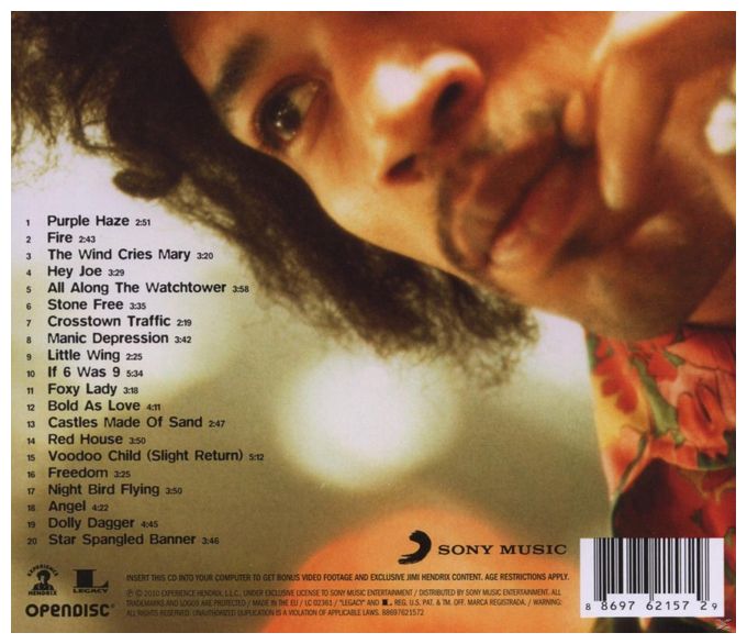 Experience Hendrix: The Best Of Jimi Hendrix 