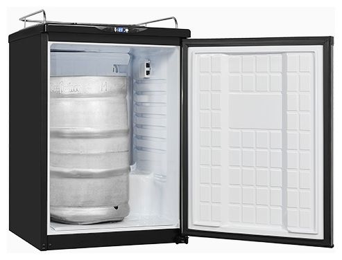 163 l Tischkühlschrank EEK: G 173 kWh Jahr  BK160-HE-300G (Schwarz, Edelstahl) 