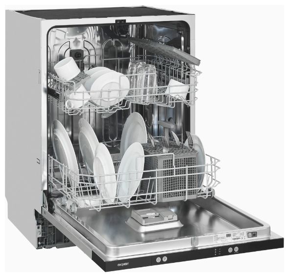 60 cm Geschirrspüler vollintegriert (ohne Front) Leise 14 Maßgedecke aquaStop Funktion EGSP1014-E-450D 
