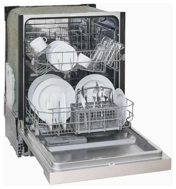 60 cm Geschirrspüler vollintegriert (ohne Front) Leise 12 Maßgedecke EGSP6312-EB-030E 