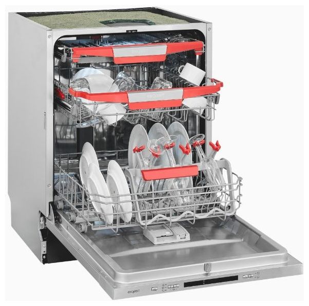 60 cm Geschirrspüler vollintegriert (ohne Front) Sehr leise 14 Maßgedecke aquaStop Funktion EGSP9614-E-031B 