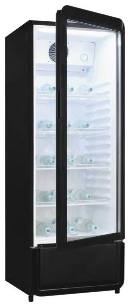 240 l / 240 l Kühlschrank freistehend EEK: D 654 kWh Jahr NoFrost  GKS220-GT-431D (Schwarz) 