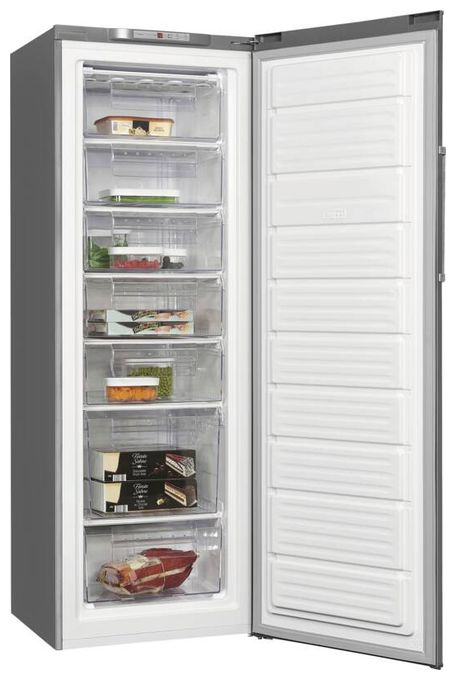 242 l Gefrierschrank 171 kWh Jahr  GS280-HE-040D (Edelstahl) 