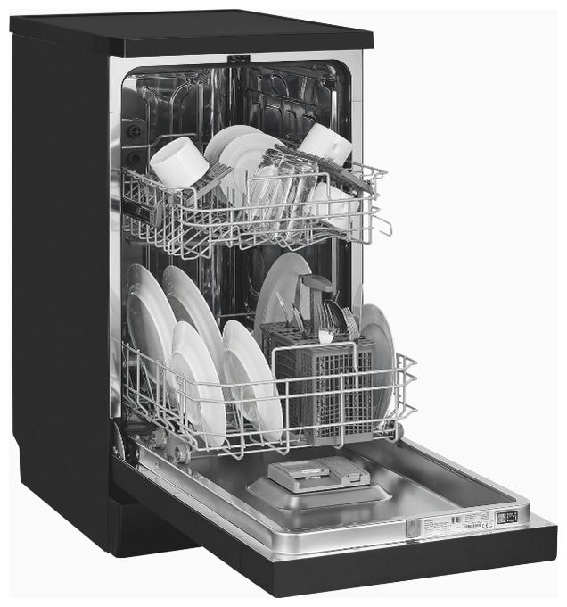 45 cm Geschirrspüler teilintegriert (ohne Front) Leise 9 Maßgedecke aquaStop Funktion GSP9109-451D 