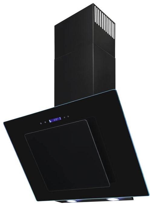 Dunstabzugshaube/Esse Wand 80 cm (Schwarz) KFD807-2L 
