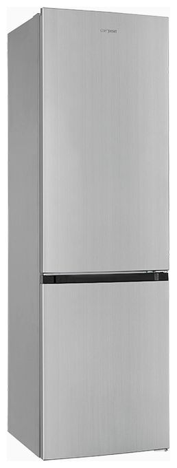 182 l / 71 l Kühl-Gefrierkombi freistehend NoFrost 141 kWh Jahr  KGC265-70-NF-040C (Edelstahl) 