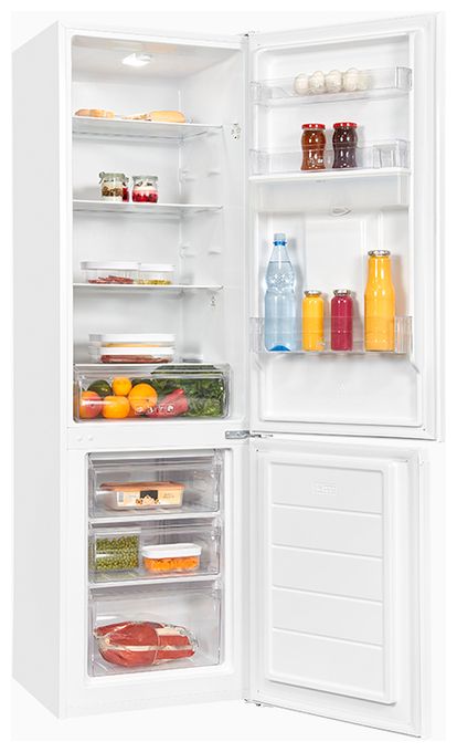 189 l / 71 l Kühl-Gefrierkombi freistehend NoFrost 168 kWh Jahr  KGC265-70-WS-040D (Weiß) 