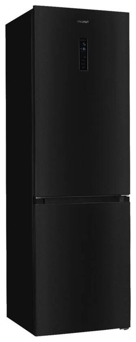 243 l / 104 l Kühl-Gefrierkombi freistehend NoFrost 162 kWh Jahr  KGC350-105-NF-040C (Schwarz) 