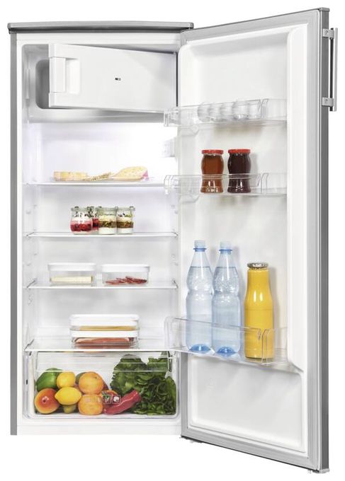 190 l / 176 l Kühlschrank freistehend EEK: E 143 kWh Jahr  KS185-4-H-040E (Edelstahl) 