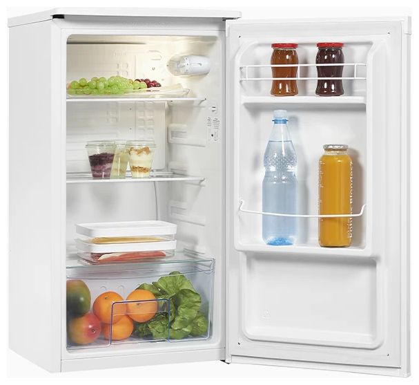 75 l Kühlschrank freistehend EEK: E 84 kWh Jahr  KS85-V-091E (Weiß) 