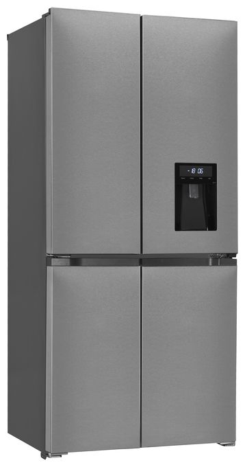 Side-by-Side Kühl-/ Gefrierkombination 284 l / 148 l 282 kWh 1830 mm x 836 mm  MD430-100-WS-200E (Edelstahl) 