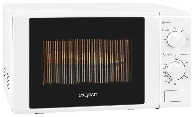 Freistehende Mikrowelle 700 W Größe: klein 5 Stufen  MW900-030 (Weiß) 